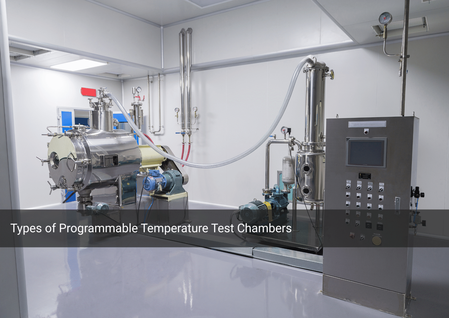 Types of Programmable Temperature Test Chambers