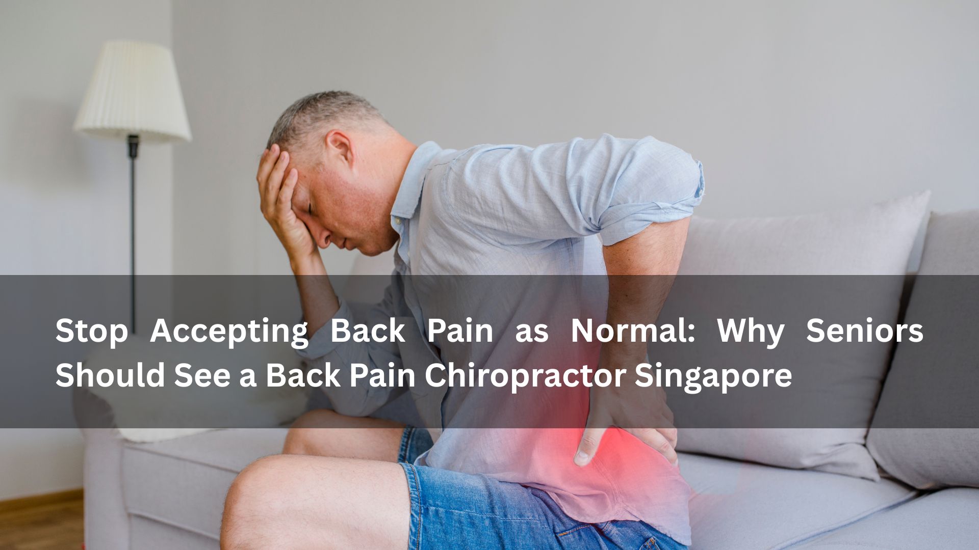 back pain chiropractor singapore